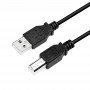 Logilink | USB cable | Male | 4 pin USB Type B | Male | Black | 4 pin USB Type A | 5 m - 2